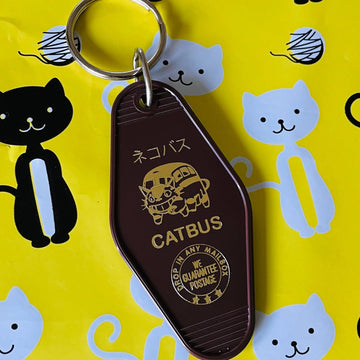 Catbus (Totoro) Keychain