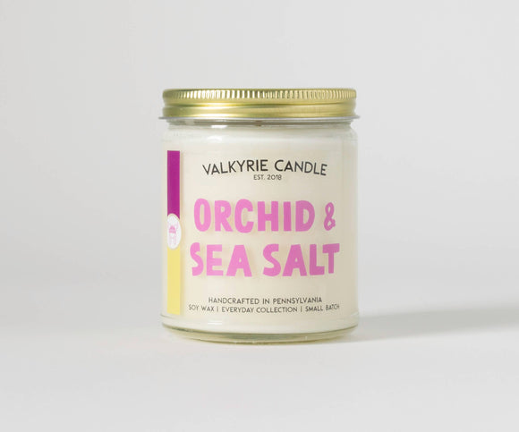 Orchid and Sea Salt Candle