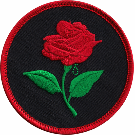 Red Rose Patch