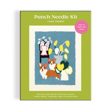 Corgi Friends Punch Needle Kit - 0