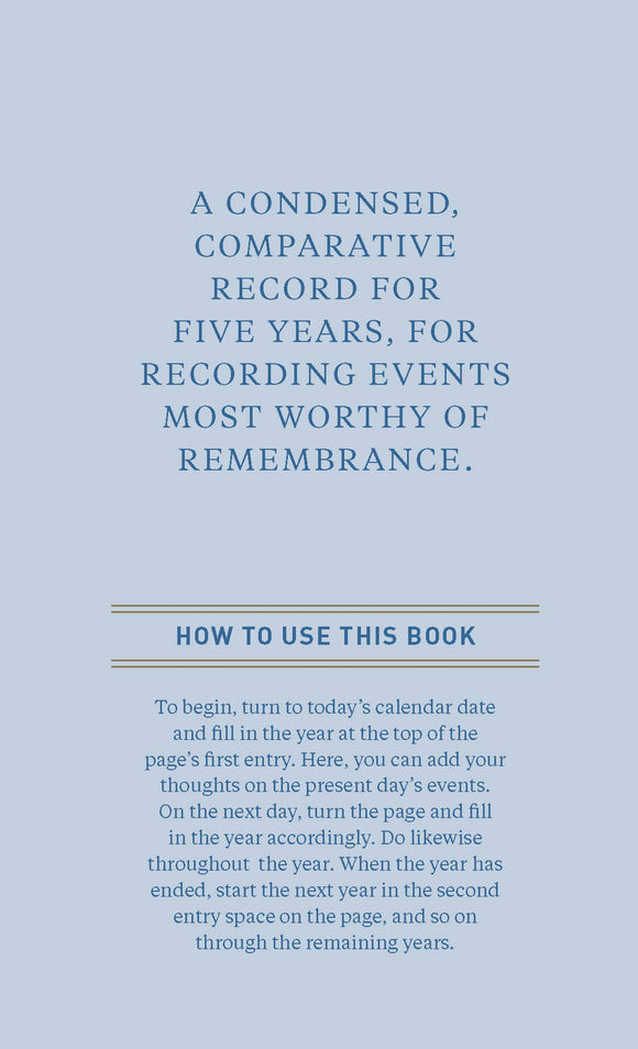 Denim One Line A Day