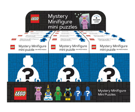 LEGO Mystery Minifigure Puzzle - Blue Edition