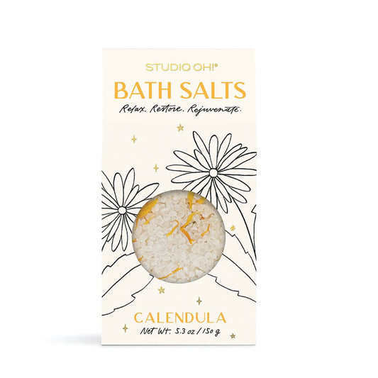 Calendula Scented Bath Salts