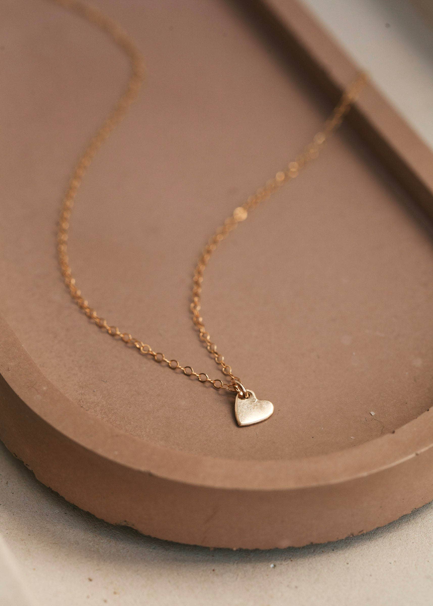Hello Adorn: Tiny Heart Necklace - 0