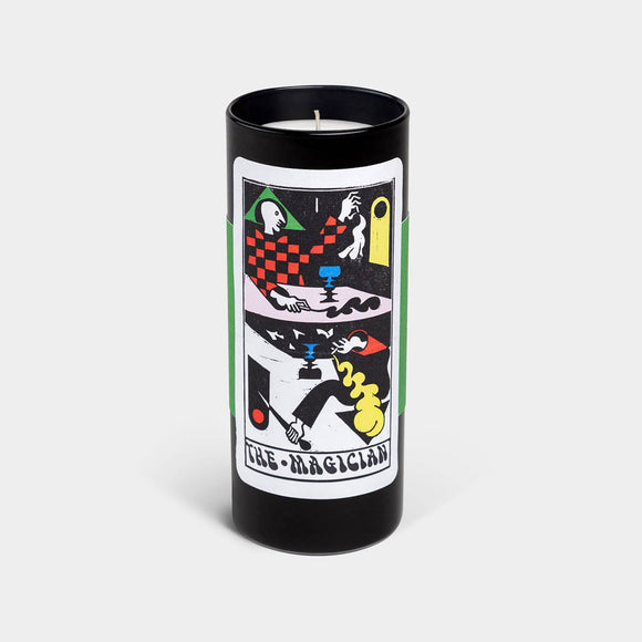 Tarot Magician Candle - Bergamot, Eucalyptus + Cedar