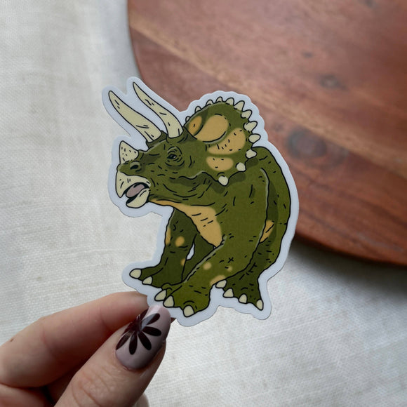 Triceratops Sticker