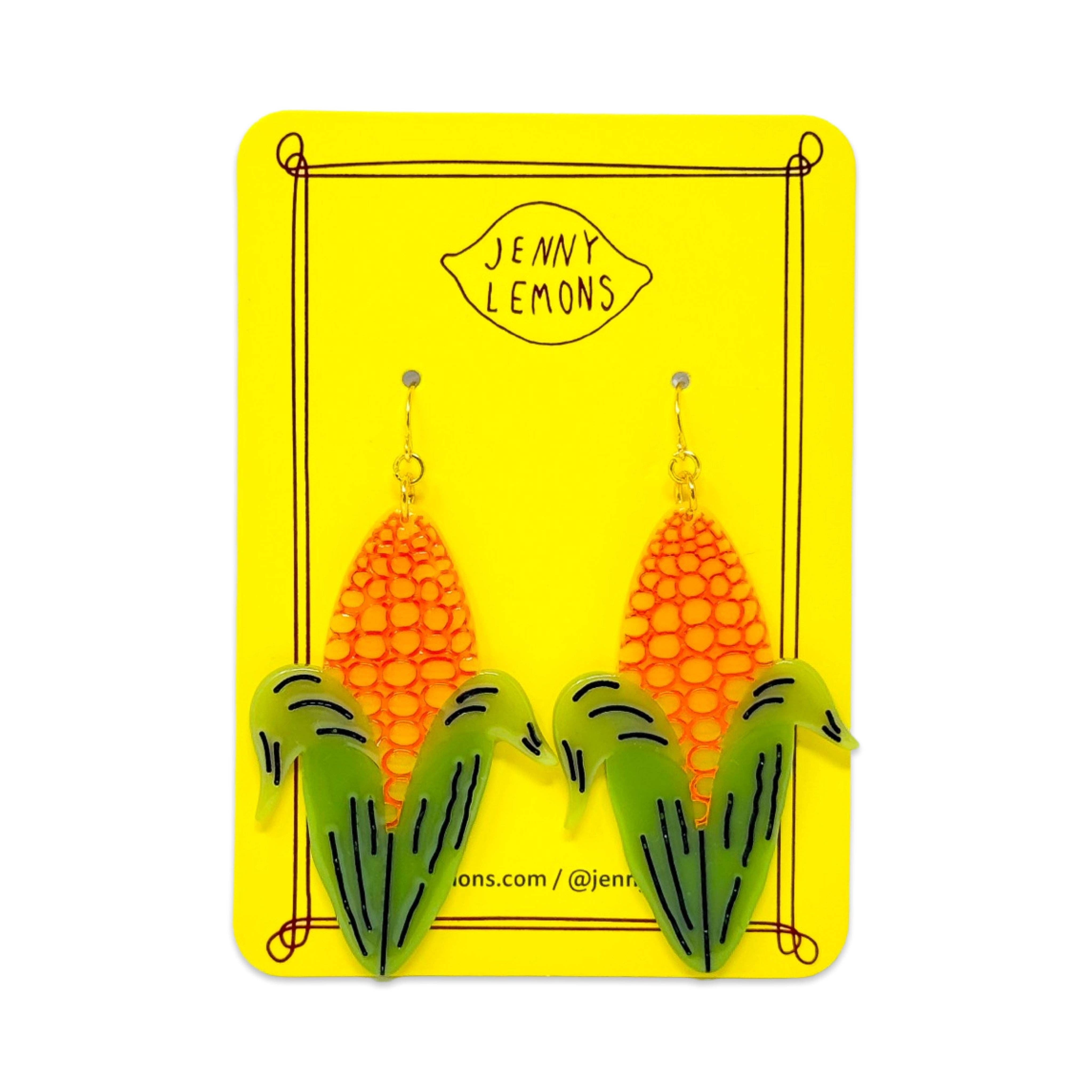 Corn Cob Earrings