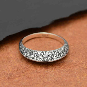 Textured Ridged Ring - 0