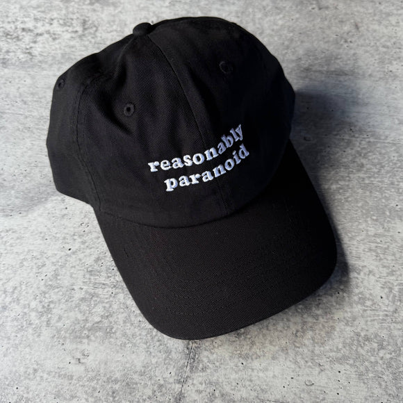 Reasonably Paranoid Dad Hat Baseball Cap