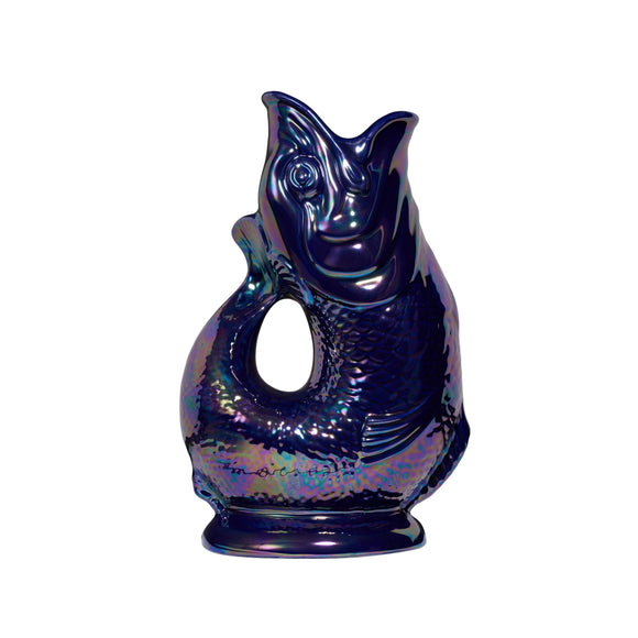 Cobalt Lustre XL Gluggle Jug