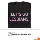 Let's Go Lesbians Tee-3