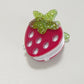 Mini Strawberry Glitter Hair Clips