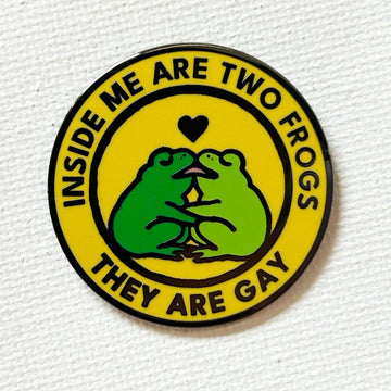 Two Gay Frogs Pin