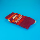 Wine is My Therapist Gym Crew Socks-6