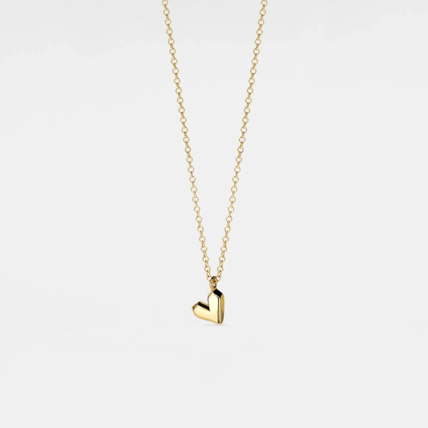 Dainty Heart Charm Necklace