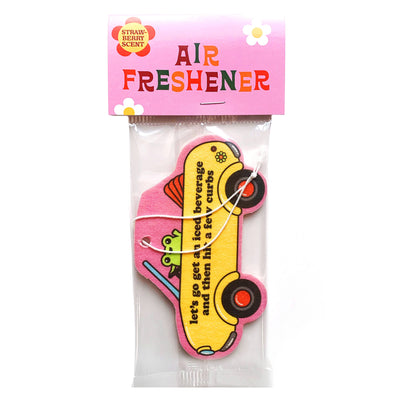 Iced Beverage Frog Air Freshener - 0