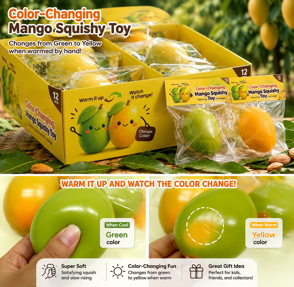Color Changing Mango Squishy