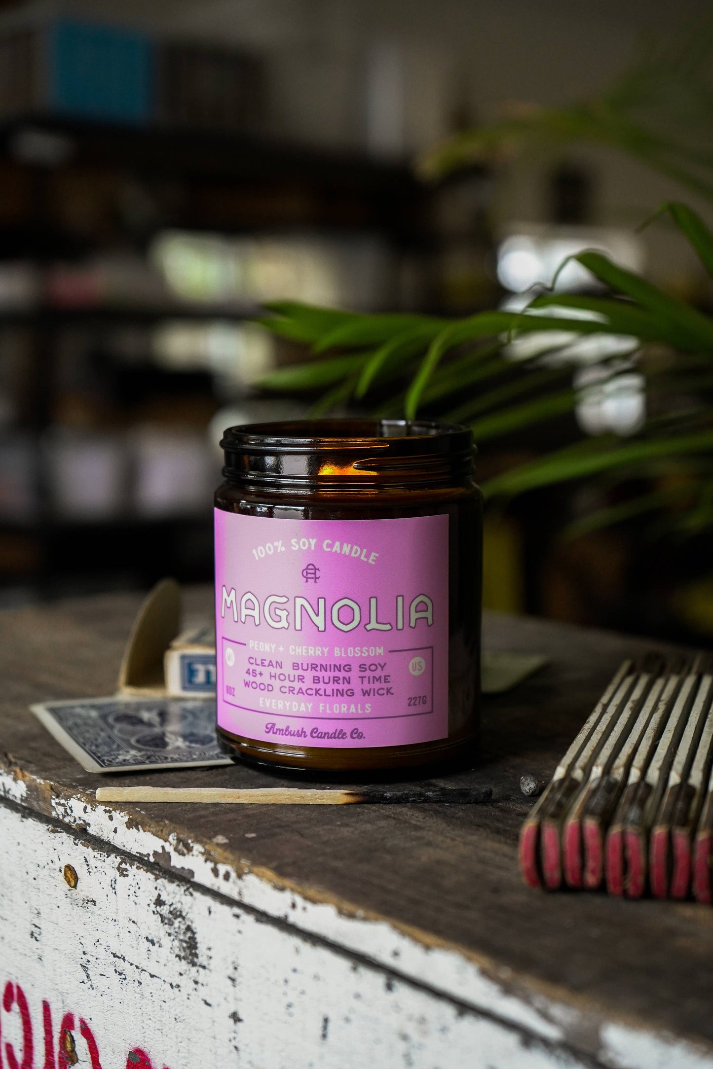 Magnolia | Peony + Cherry Blossom Candle