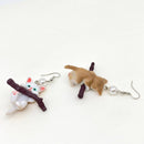 Branch Cat Earrings-3