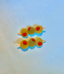 Stuffed Olive Hair Clip Set-10
