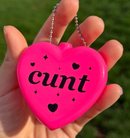 Cunt Rubber Heart Coin Purse-2