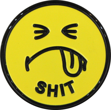 Shit Face Enamel Pin