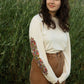 Folk Flowers Long Sleeve Tee | Printed Longsleeve