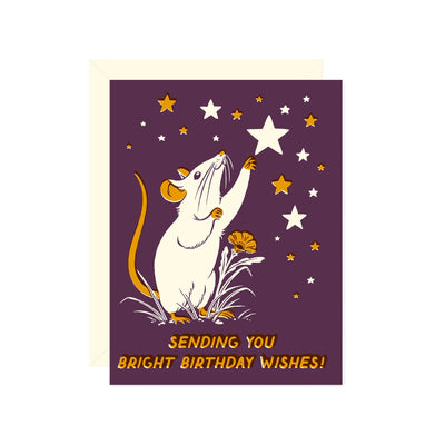 Bright Wishes Birthday Card