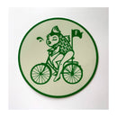 Feminist Fish Riding Bicycle Sticker-5