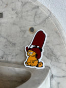 Orange Cat Cowboy Sticker-4