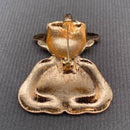 Rhinestone Enamel Clown Brooch-3