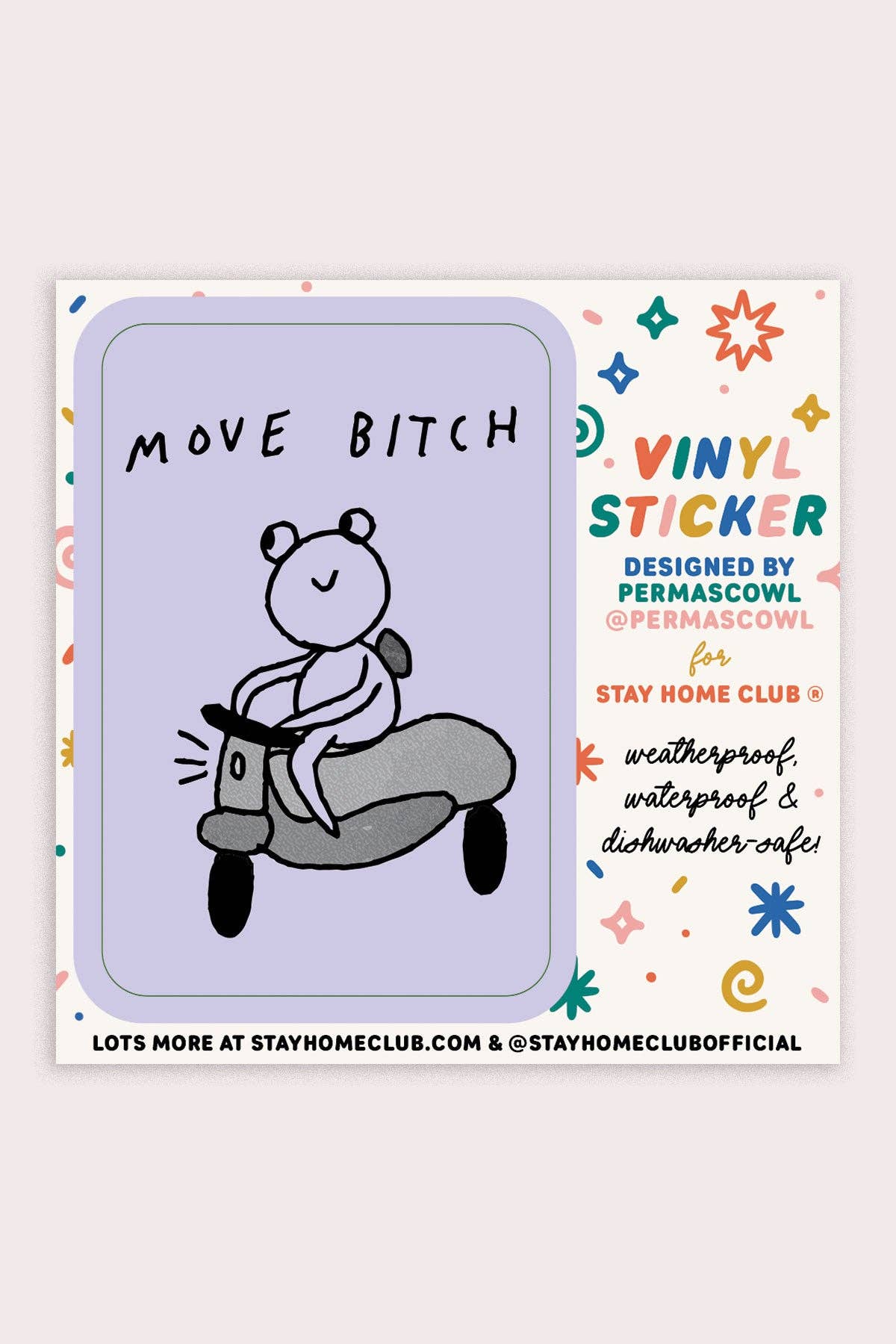 Move Vinyl Sticker