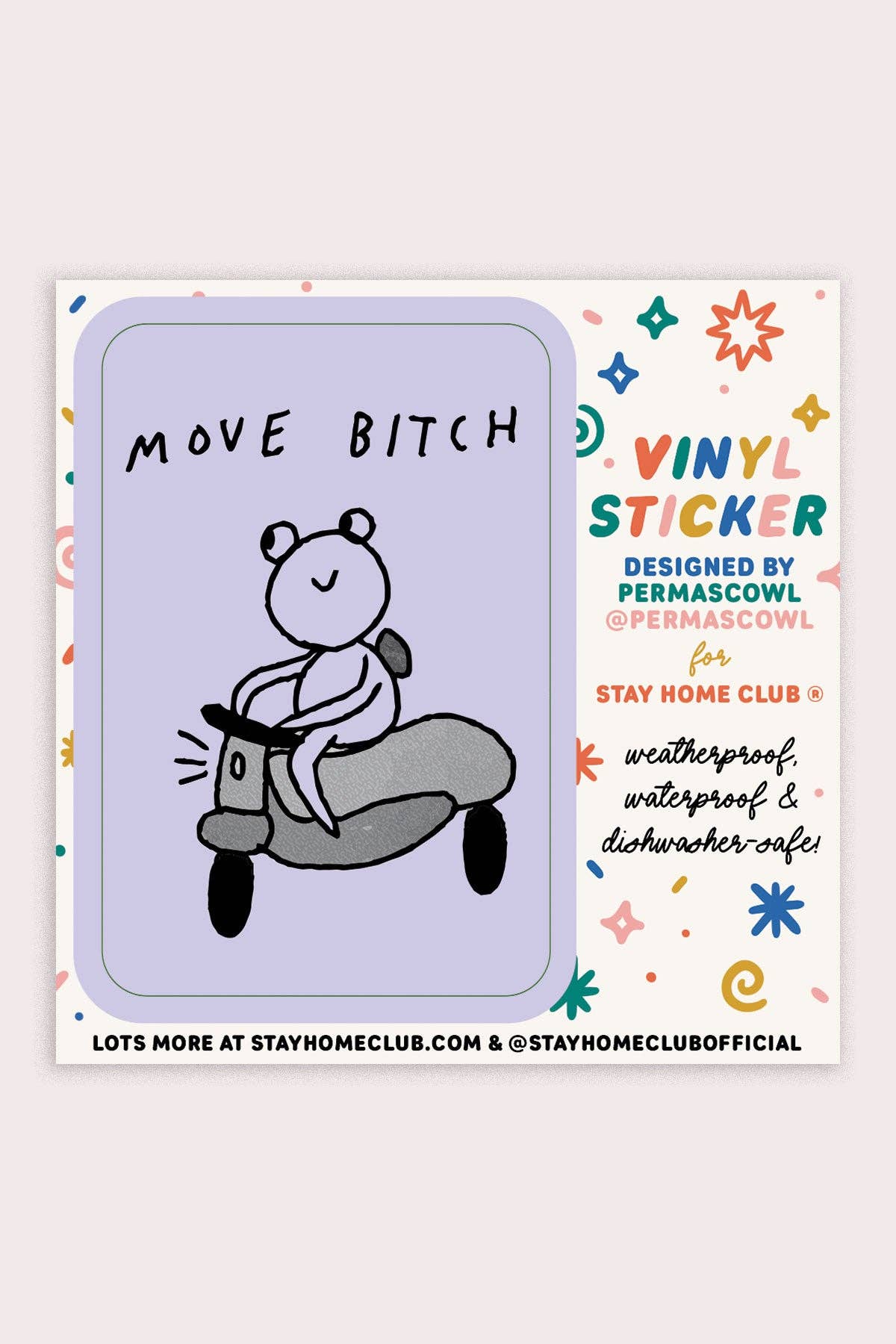 Move Vinyl Sticker - 0