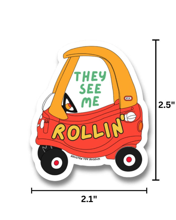 Little Tikes Cozy Coupe Sticker