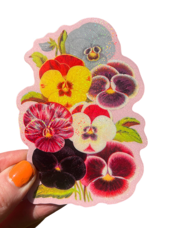 Violets Sticker