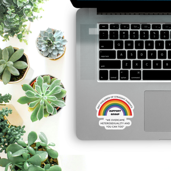 Gay Children of Straight Parents Sticker