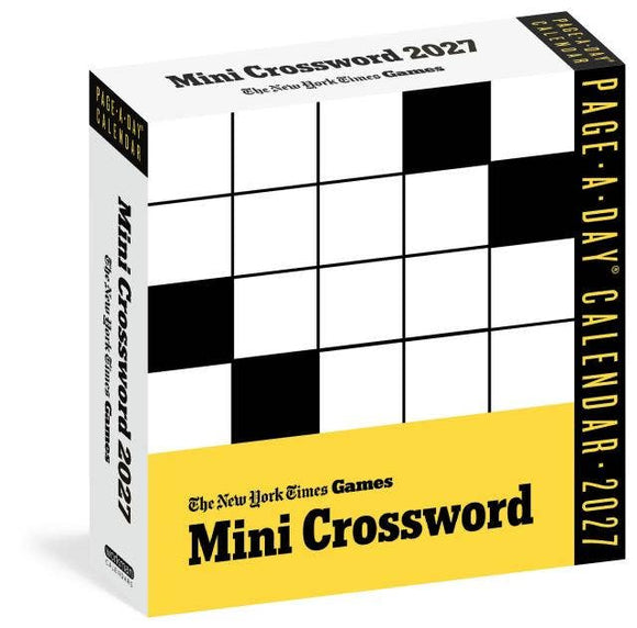 The New York Times Mini Crossword Page-A-Day Calendar 2027