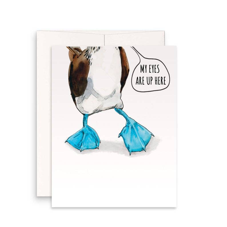 Blue Footed Booby Card