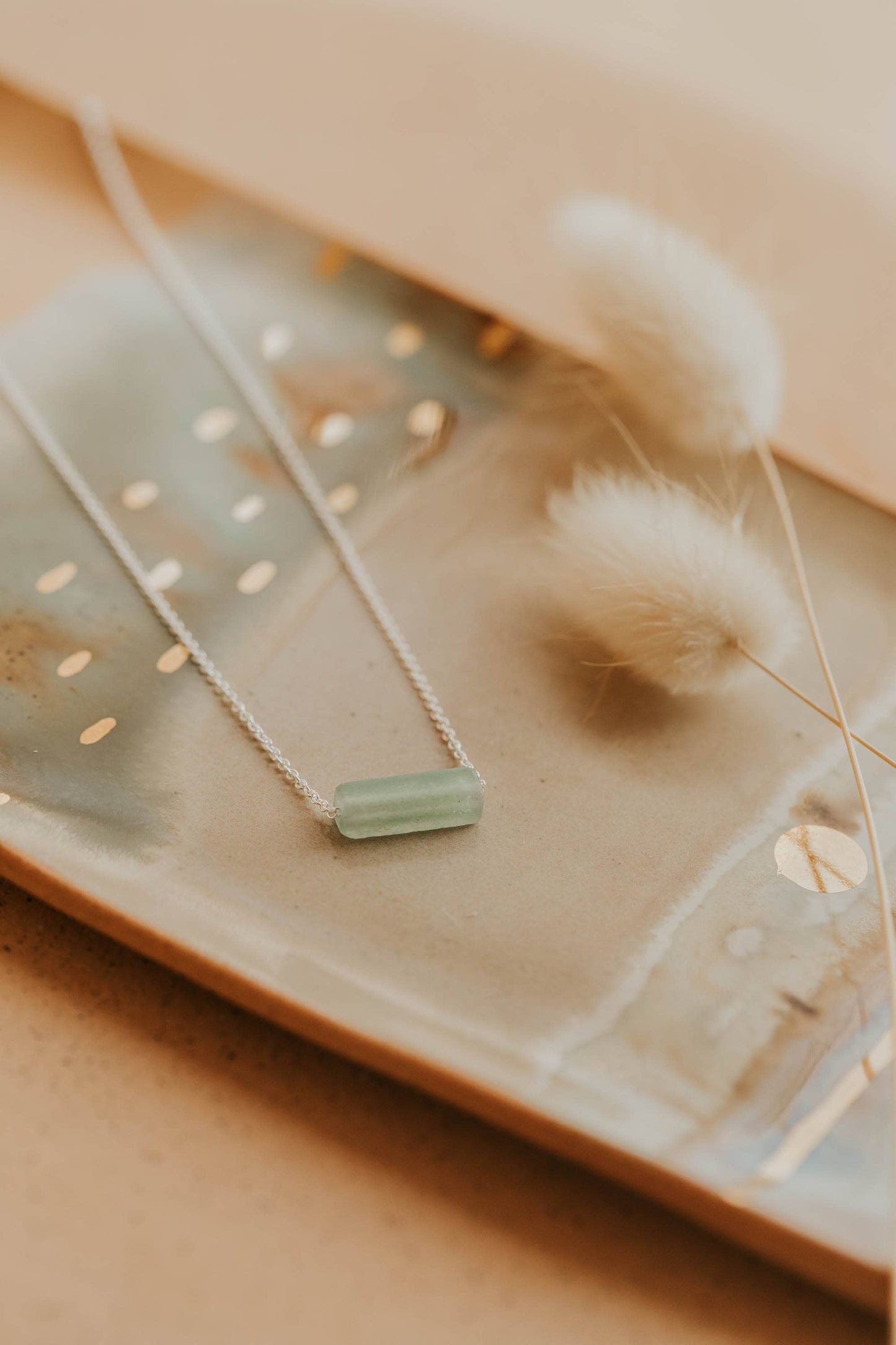 Hello Adorn: Seafoam Gemma Necklace