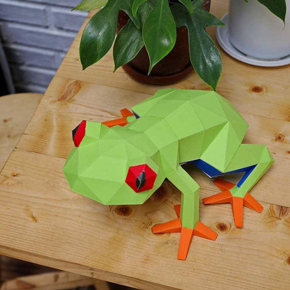 Frog PaperCraft Art Kit
