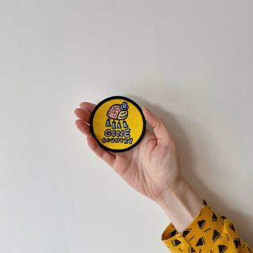 Gone Country 3" Embroidered Patch