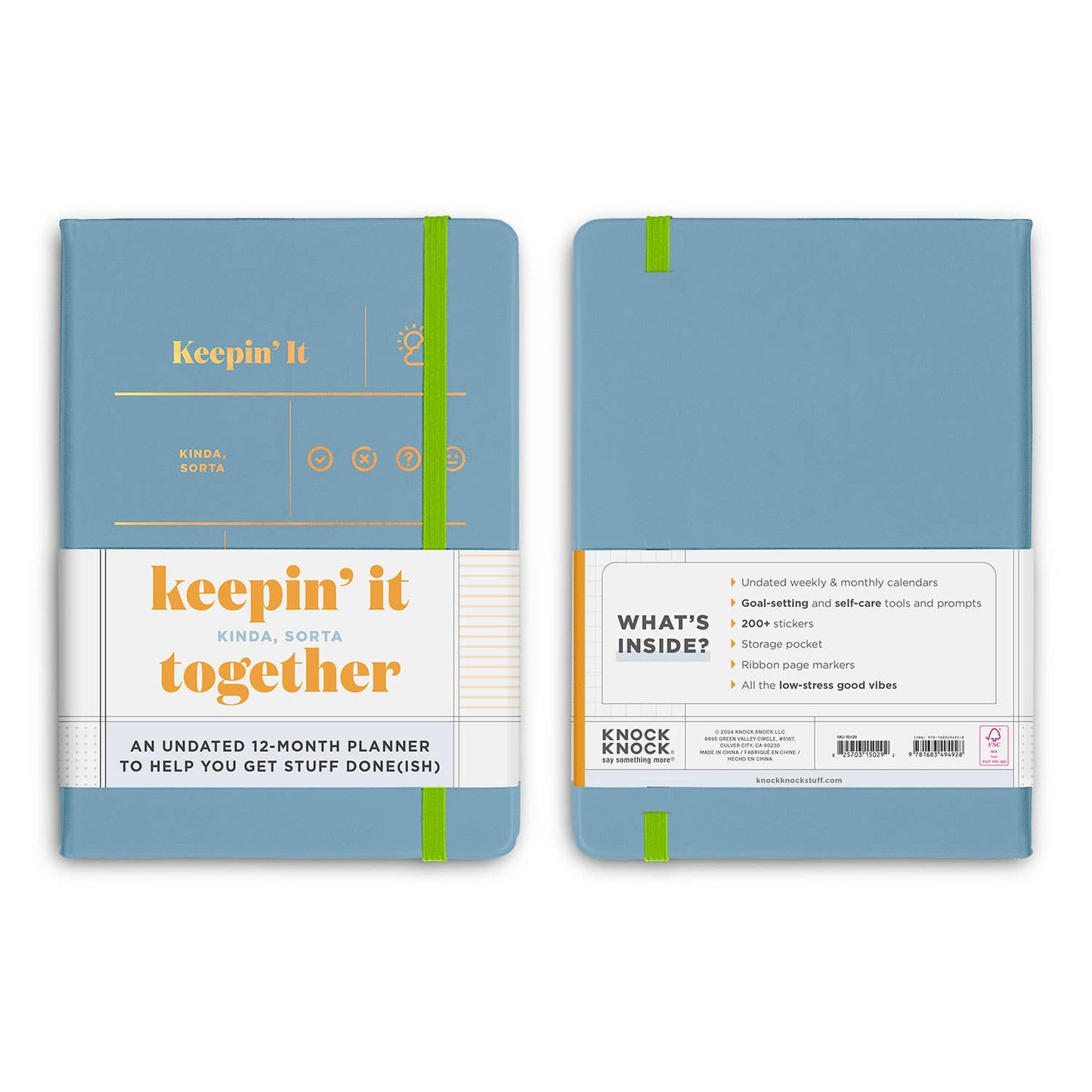 Kinda, Sorta Together Large Hardcover Planner