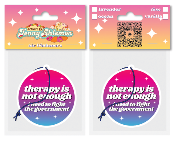 I Need To Fight The Government Car Air Freshener