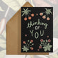 Thinking of You (Morris Flowers) Card