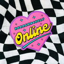 Horrendously Online Heart Sticker-5