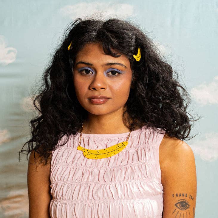 Ripe Banana Statement Necklace