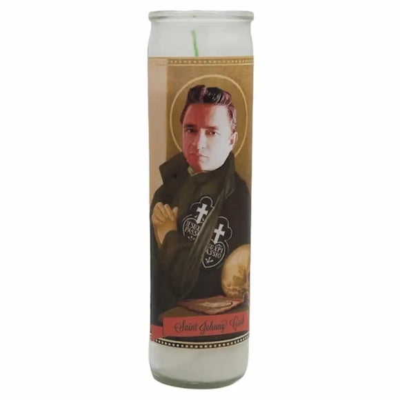Johnny Cash Altar Candle