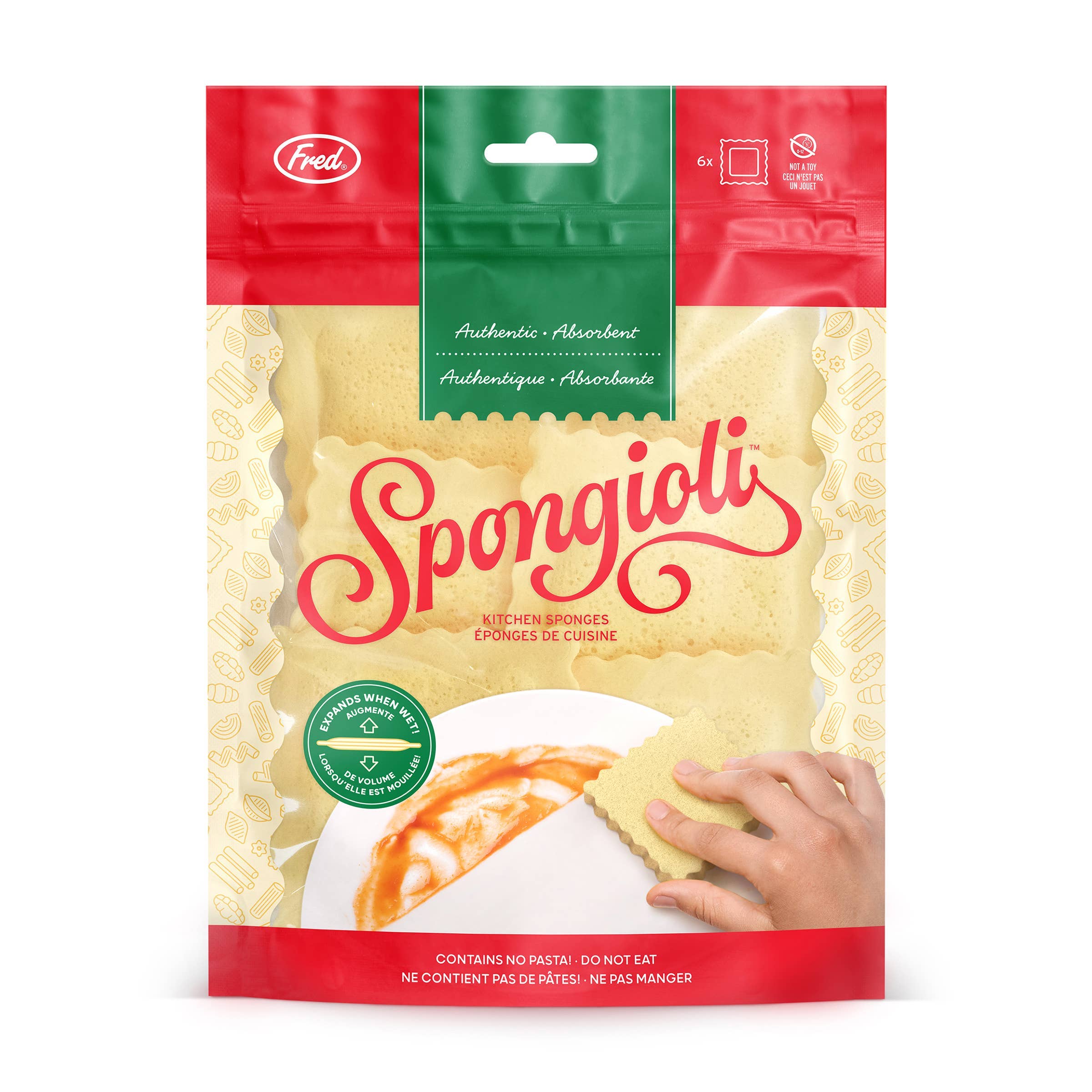 Ravioli Compressed Sponges - Set of 6