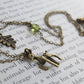 Little Brass Deer Necklace