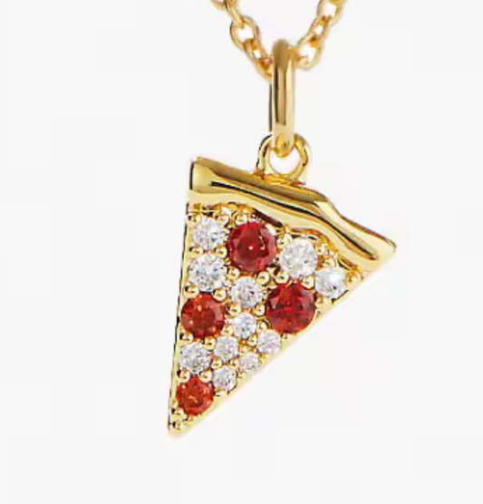 Slice 14k Plated Necklace